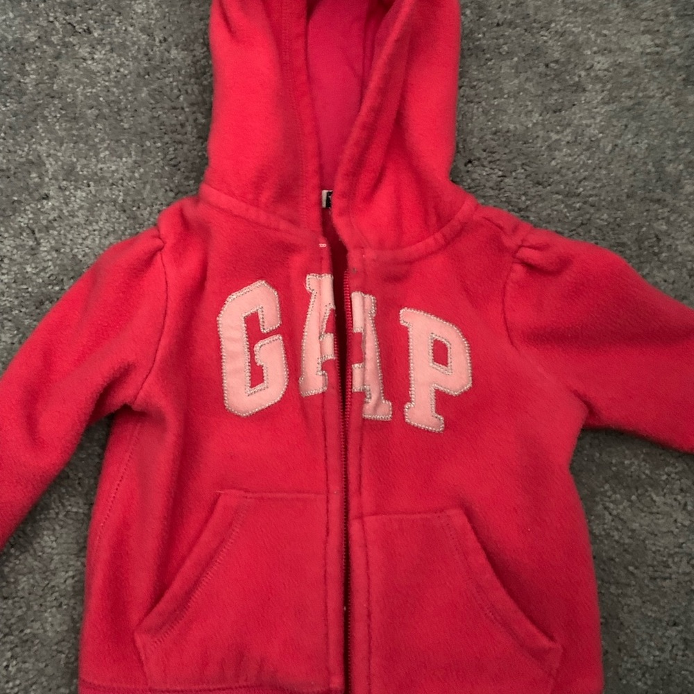 Pink Baby Gap Fleece jacket